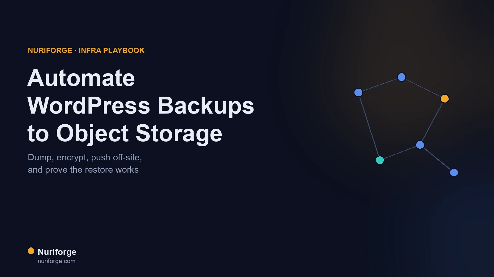 How to Automate WordPress Backups to Object Storage