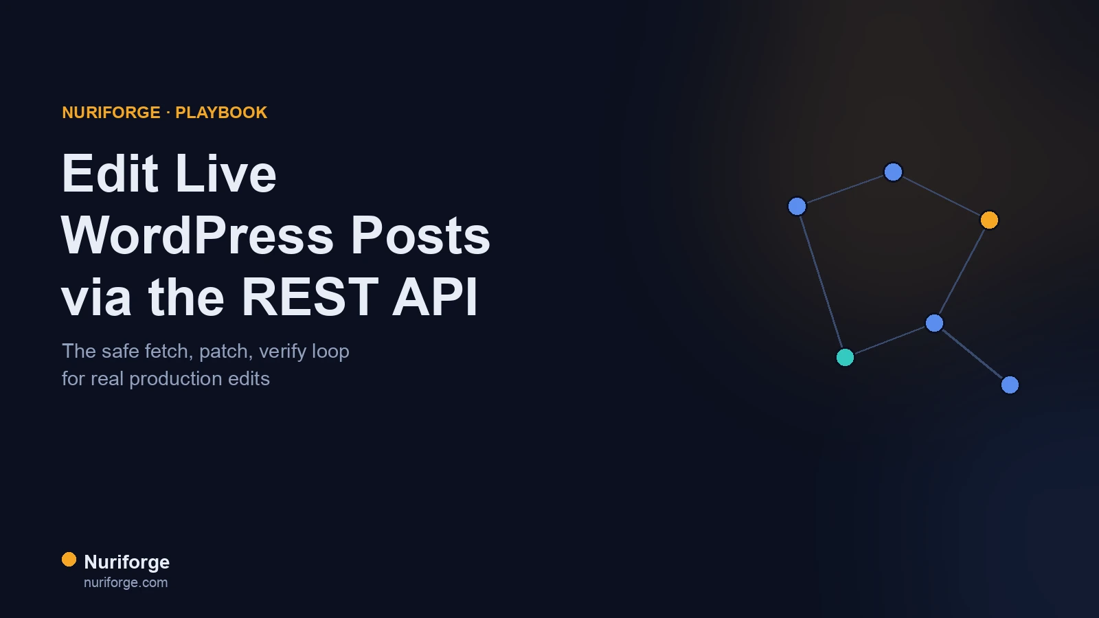 How to Edit Live WordPress Posts Safely via the REST API