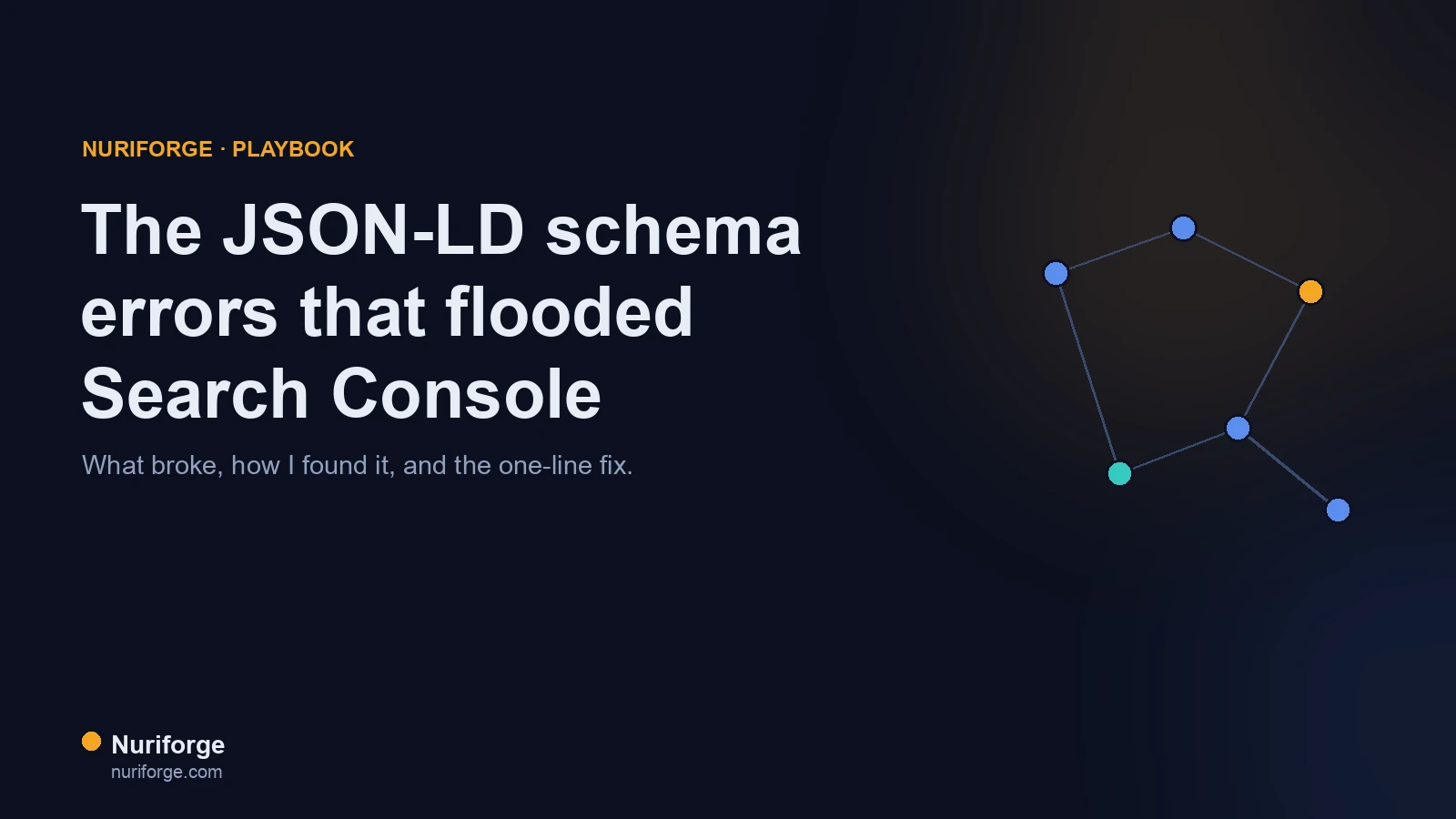 The JSON-LD Schema Errors That Flooded Search Console